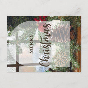 MERRY CHRISTMAS FEIERTAGSPOSTKARTE
