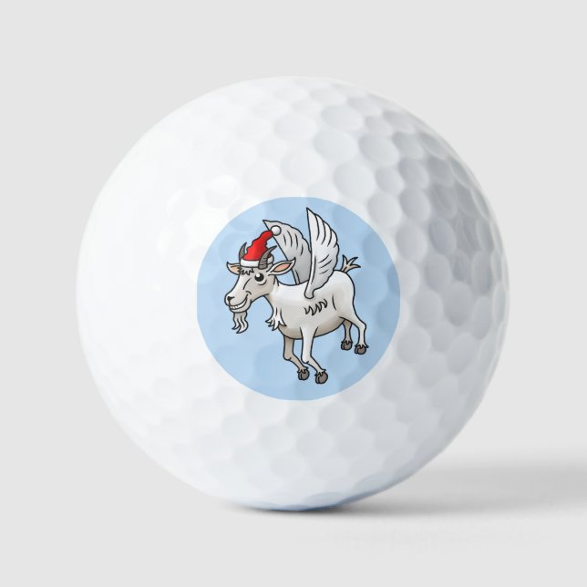 Merry Christmas from The Flying Goat Golfball (Vorderseite)