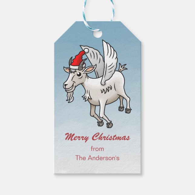 Merry Christmas from The Goat Geschenkanhänger (Vorderseite)