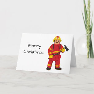 *MERRY CHRISTMAS* FÜR MEIN ***BELIEBTER FIREMAN*** KARTE