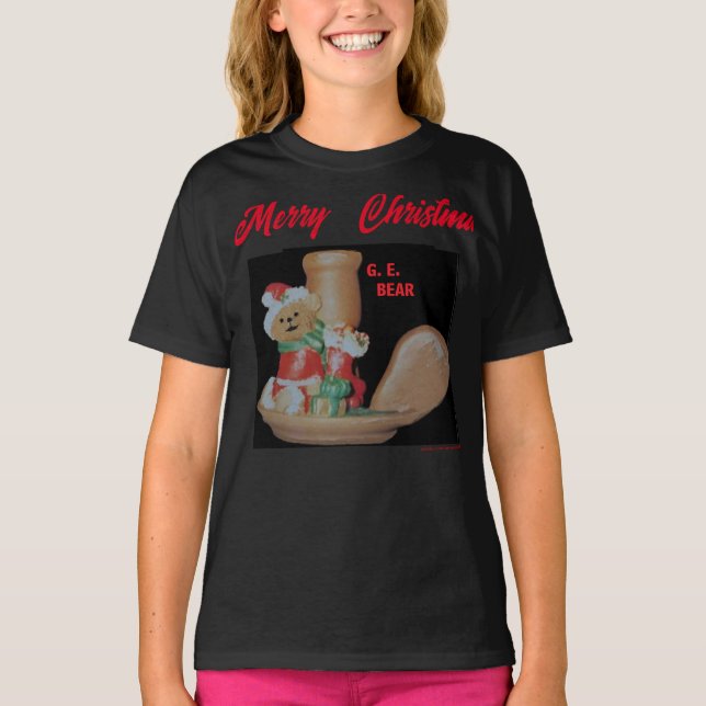 MERRY CHRISTMAS G.E.BEAR T-Shirt (Vorderseite)