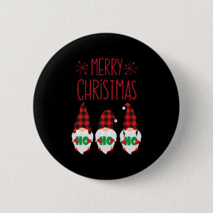 MERRY CHRISTMAS GNOMES BUTTON