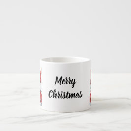 Merry Christmas Gnomes in Truck Espressotasse