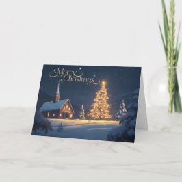 Merry Christmas Greeting Card Isaiah 9:6 5"x7"  Dankeskarte