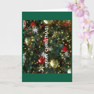 Merry Christmas Greeting Card Karte