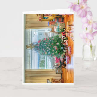 Merry Christmas Greeting Card Karte