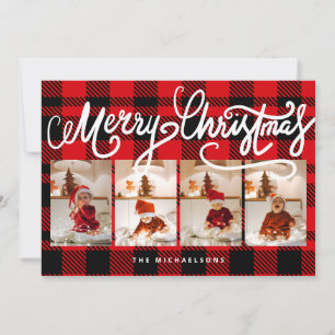 MERRY CHRISTMAS Happy Holidays Fügen Sie Ihre Foto