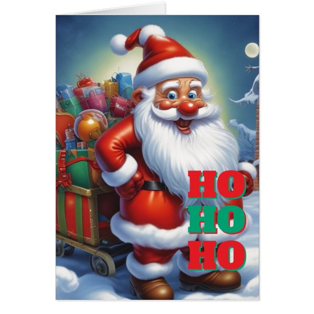 Merry Christmas Happy New Year Holiday Season Card (Vorne)