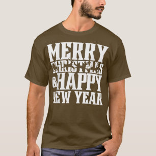 Merry Christmas & Happy New Year Santa's Sleigh & T-Shirt