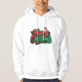 Merry Christmas Holiday Design Hoodie