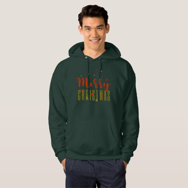 MERRY CHRISTMAS HOODIE (Vorne ganz)