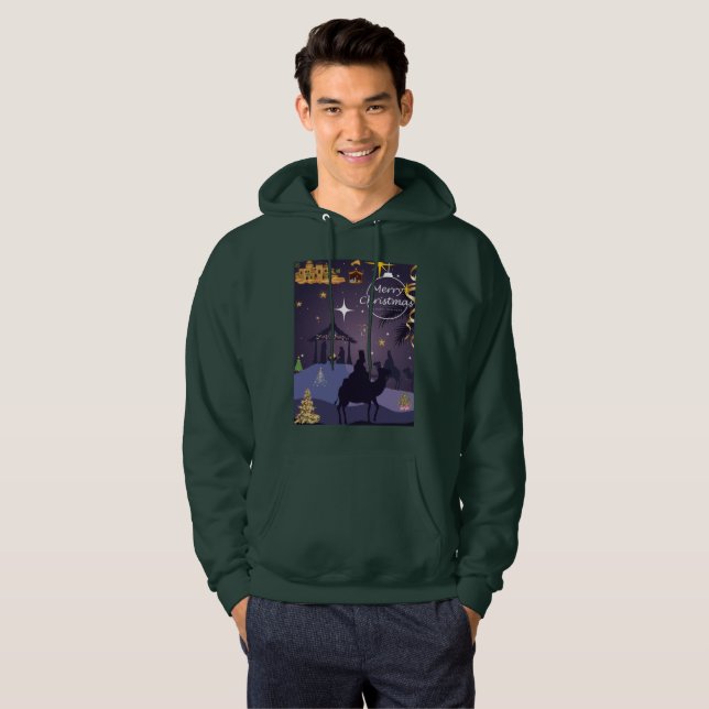 Merry Christmas Hoodie (Vorne ganz)