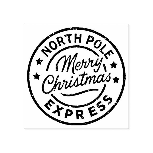 Merry Christmas Ink Stempel (Prägung)