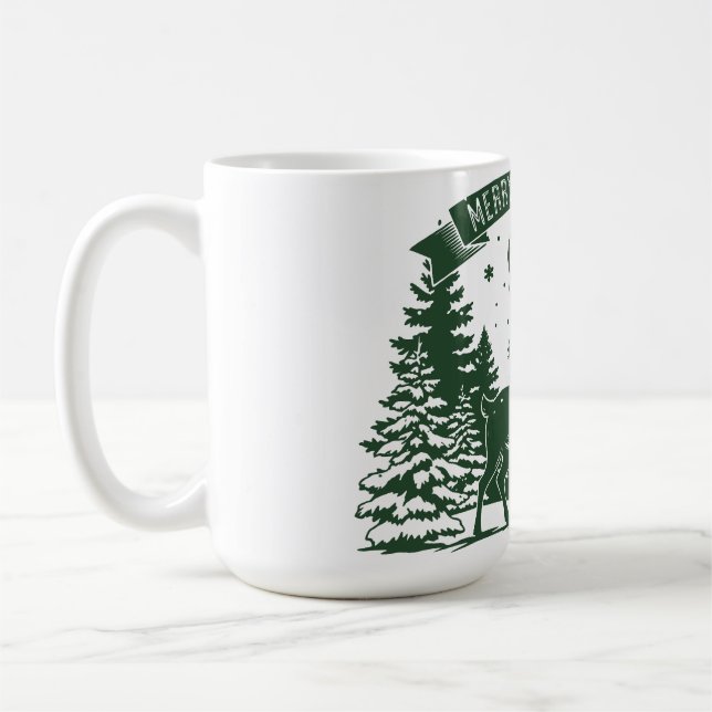 Merry Christmas Kaffeetasse (Links)