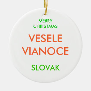 MERRY CHRISTMAS, KERAMIK ORNAMENT