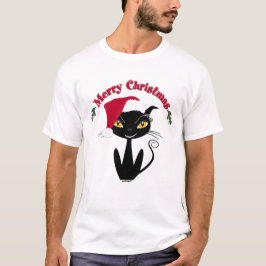 Merry Christmas Kitty Cat T-Shirt