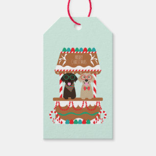 Merry Christmas Labrador Retriever Hunde Geschenkanhänger