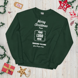 Merry Christmas Logo Markenbezeichnung Slogan Mita Sweatshirt