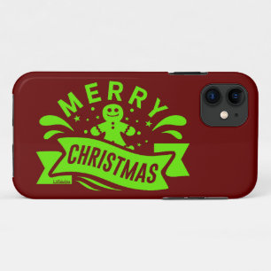 MERRY CHRISTMAS lustiger Lebkuchenmann Case-Mate iPhone Hülle