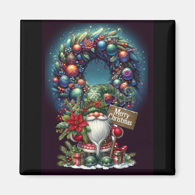 MERRY CHRISTMAS MAGNET (Vorne)