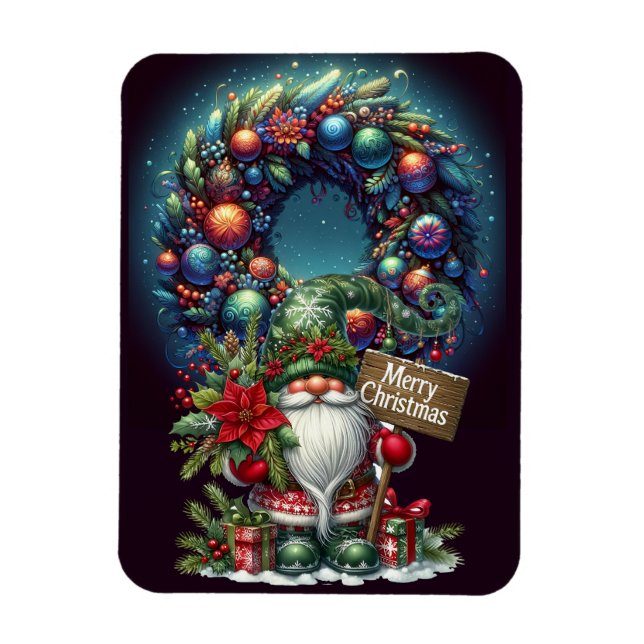MERRY CHRISTMAS MAGNET (Vertikal)