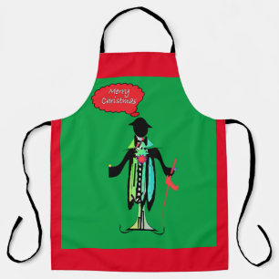 MERRY CHRISTMAS MAN Novelty Schürze