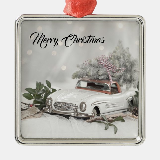 Merry Christmas Mercedes Benz Ornament (Vorne)