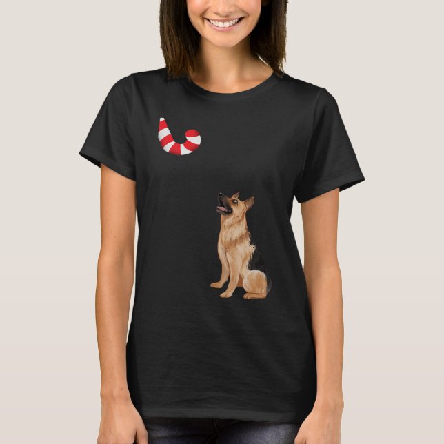 Merry Christmas Mister Dog  1 T-Shirt (Vorderseite)
