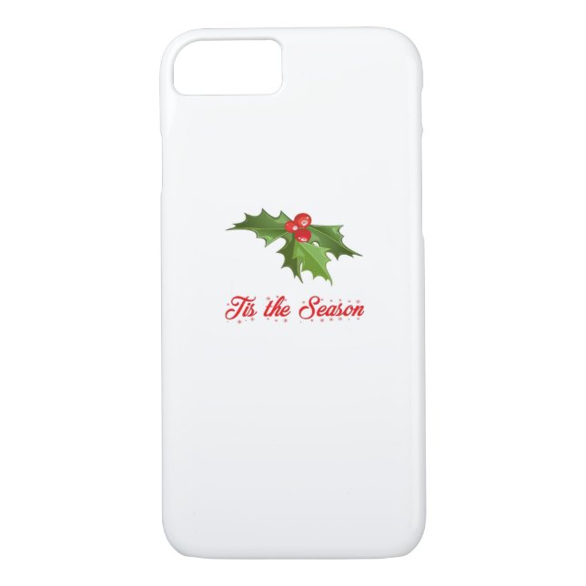 Merry Christmas Mistletoe Case-Mate iPhone Hülle (Rückseite)