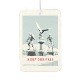 Merry Christmas. Monster ice sculptures Autolufterfrischer