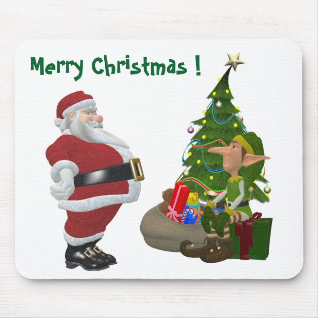 MERRY CHRISTMAS MOUSEPAD (Vorne)