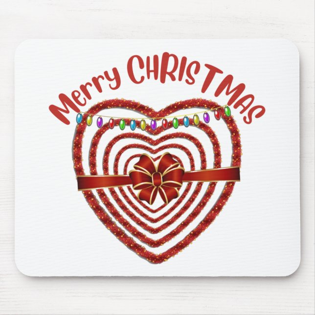 MERRY CHRISTMAS MOUSEPAD (Vorne)