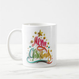 Merry Christmas Multi Coloured  Mug Kaffeetasse