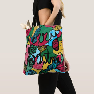 MERRY CHRISTMAS NEUROGRAPHIC & BLACK LINIE TASCHE