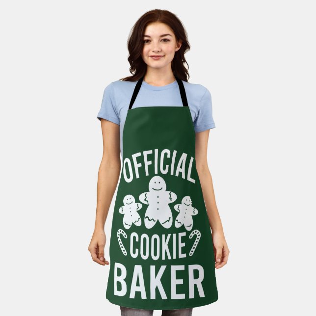 MERRY CHRISTMAS | Offizieller Cookie Baker Schürze (Getragen)