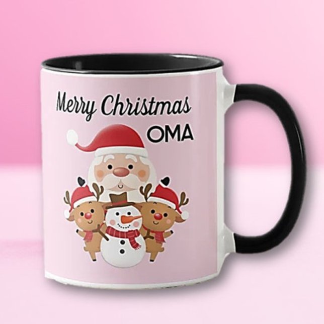 Merry Christmas OMA gift Mug Tasse (Von Creator hochgeladen)