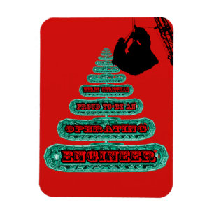 MERRY CHRISTMAS OPERATIONELLER BETRIEBSMOTORBETREI MAGNET
