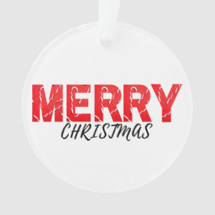 Merry Christmas   Ornament