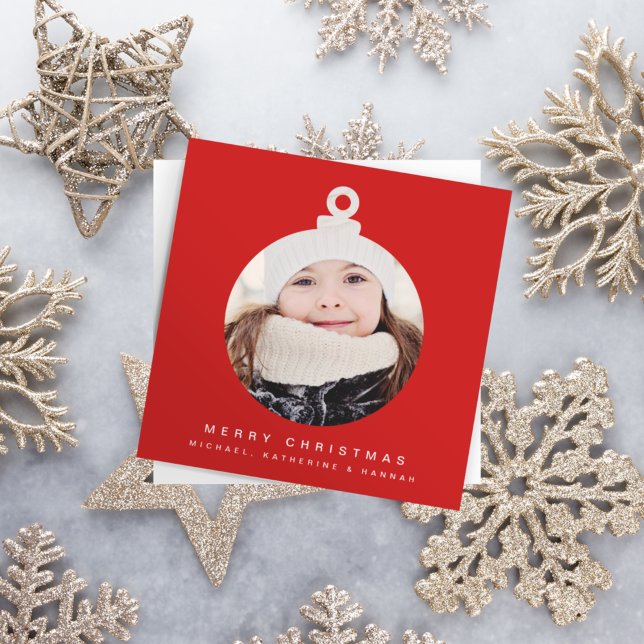 MERRY CHRISTMAS ORNATION Fügen Sie Ihr Foto hinzu (Von Creator hochgeladen)