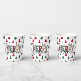 MERRY Christmas Paper Cup Pappbecher