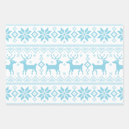 Merry Christmas pattern 1 Geschenkpapier Set