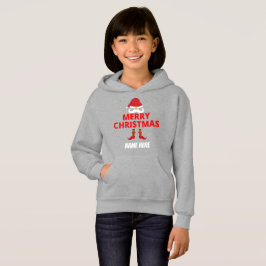 MERRY CHRISTMAS PERSONALISIERT HOODIE