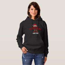 MERRY CHRISTMAS PERSONALISIERT HOODIE