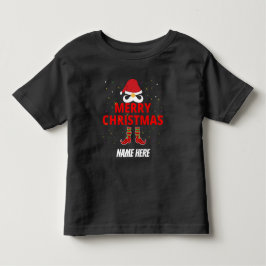 MERRY CHRISTMAS PERSONALISIERT KLEINKIND T-SHIRT
