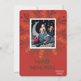 Merry Christmas Personalized Holiday Card Einladung