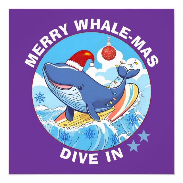 Merry Christmas Photo Print (Devant)