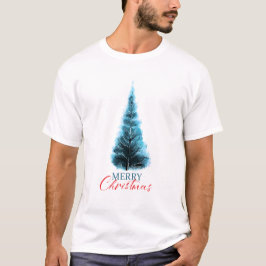 Merry Christmas pine tree T-Shirt