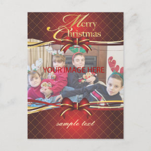 Merry Christmas, postcards Feiertagspostkarte