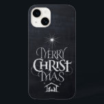 Merry CHRISTmas Religious Chalkboard Calligraphy C Case-Mate iPhone 14 Hülle<br><div class="desc">Wir sagen Frohe Weihnachten,  aber oft vergessen wir den Ursprung der Worte. Die originale Handschrift verwendet ihr einzigartiges Design,  um die Geschichte einfach und elegant zu erzählen. Zeigen Sie Ihren CHRISTmas Geist.</div>