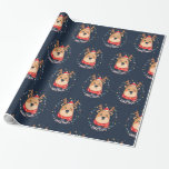 Merry Christmas Rudolph Geschenkpapier<br><div class="desc">Frohe Weihnachten Rudolph Wrapping Paper - Sehen Sie sich unsere anderen Produkte und Sammlungen, wählen Sie ein Geschenk für Sie und Ihre lieben. Danke, dass du in unserem Laden gekauft hast! Komm noch mal. :</div>